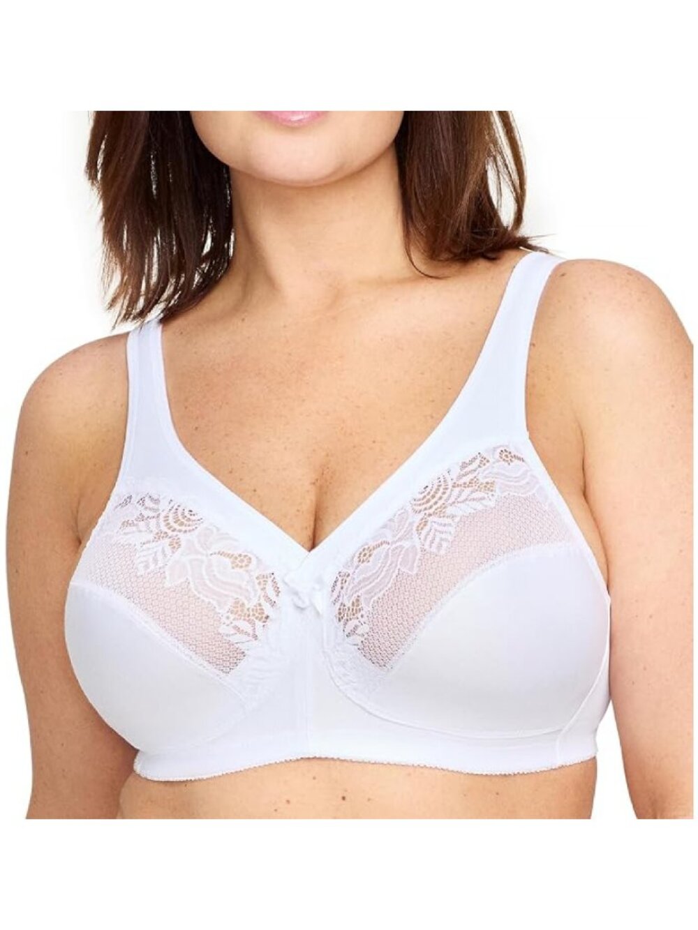 ✨ Glamorise 1003 Full Figure Wirefree Minimizer Support Bra 38H NWOT